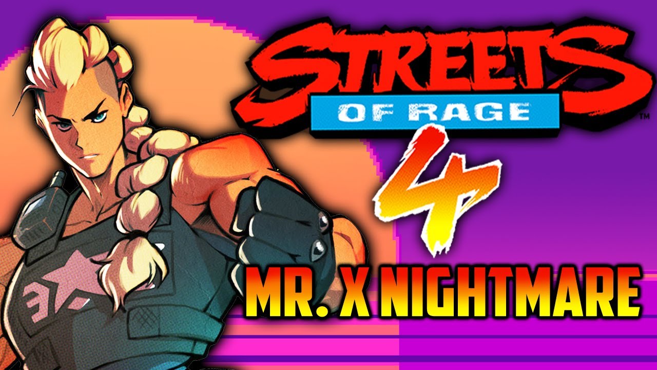 Nightmare? This DLC is more like a dream! - Streets of Rage 4: Mr. X Nightmare