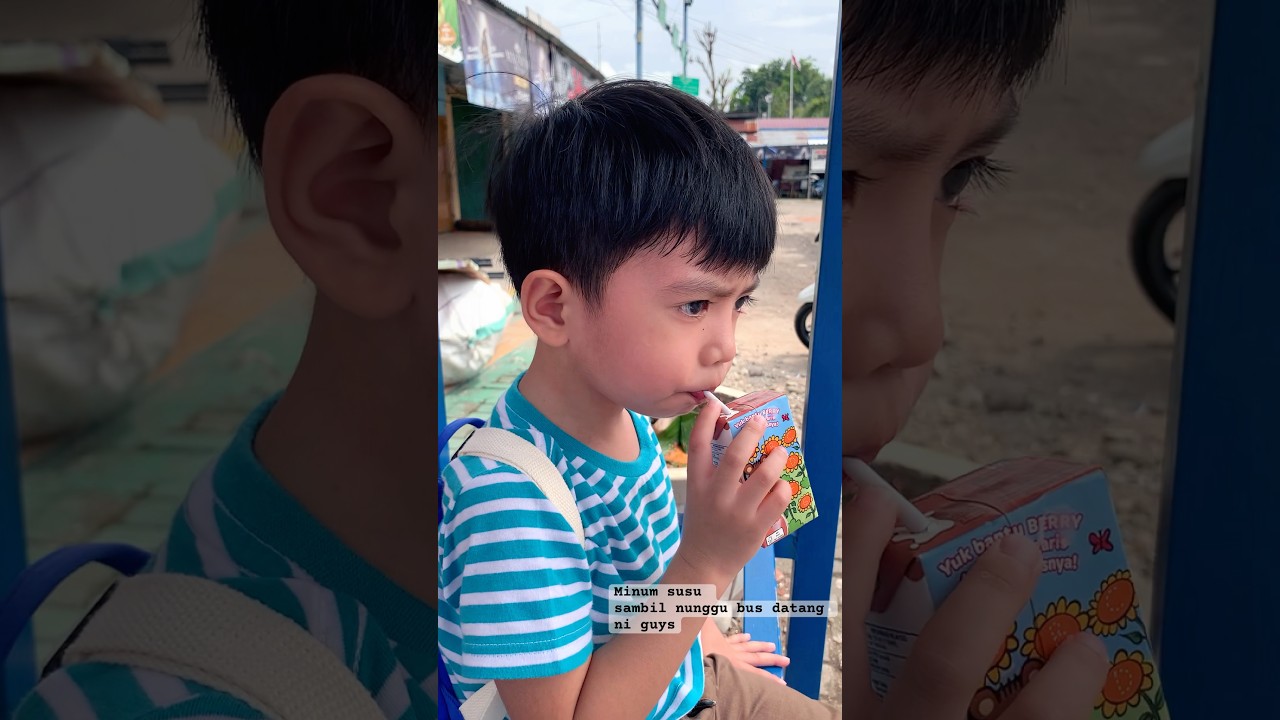 Keenan lagi di terminal binjai guys #terminalbus #minumsusu #viral #sigmaboy