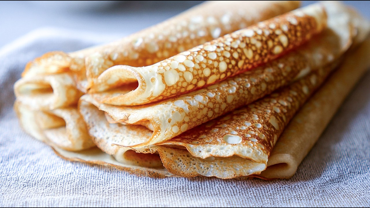 Заварные БЛИНЫ на СЫВОРОТКЕ тонкие 🥞 САМЫЕ ВКУСНЫЕ