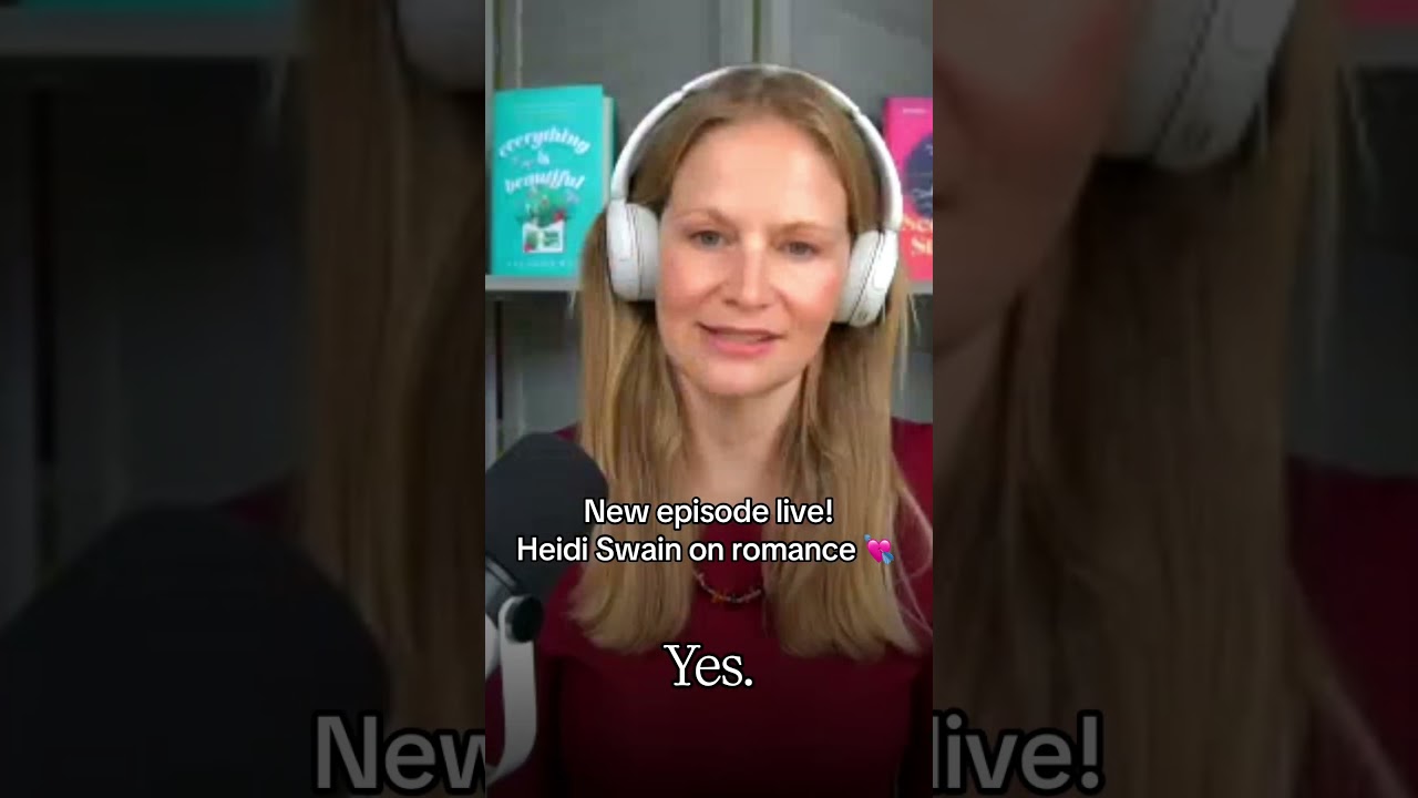Best selling author Heidi Swain on romance… watch the Ray of Light podcast for the full story…