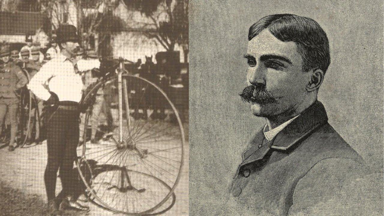 Thomas Stevens : First Man Around the World on a Penny Farthing Bicycle