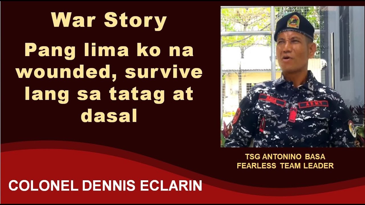 War Story: Dasal at tapang lang puhunan ko sa anu mang pagsubok