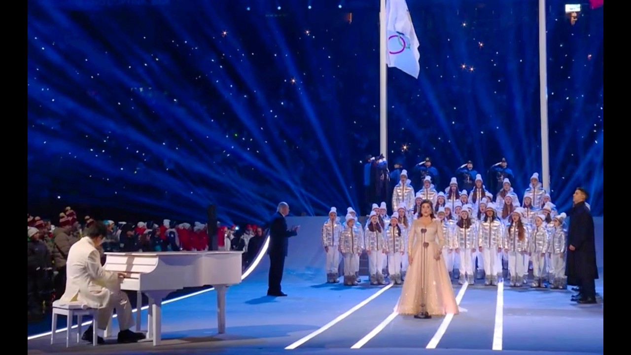 Milano Cortina 2026 - Cerimonia di Apertura Olimpiadi - Inno Olimpico I Cecilia Bartoli