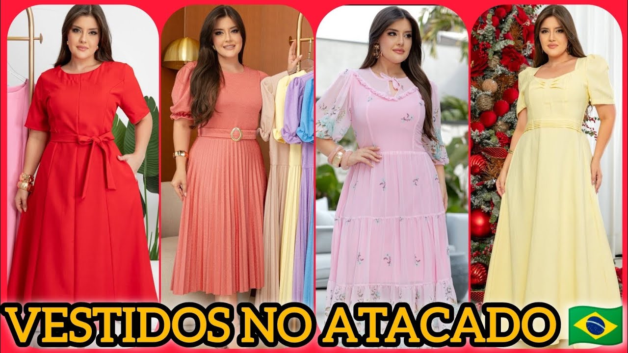 VESTIDOS NO ATACADO 🇧🇷 PROVADOR FASHION COM LARY VALZACCHI 🌹✅