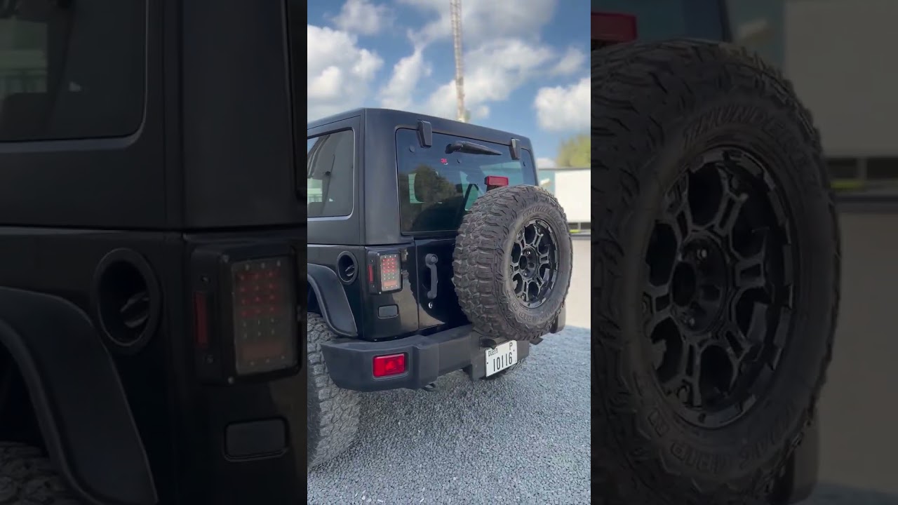 🆕 (2016) Jeep Wrangler Unlimited &ndash; GCC &ndash; FOX &ndash; 3.6 V6 &ndash; Bezwypadkowy 😍