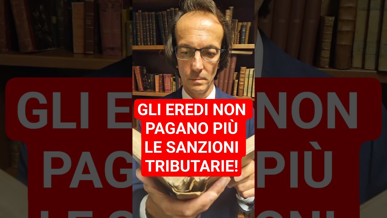 Sanzioni tributarie non passano agli eredi. #avvmanfrino #manfrino #eredit&agrave; #reels #cassazione