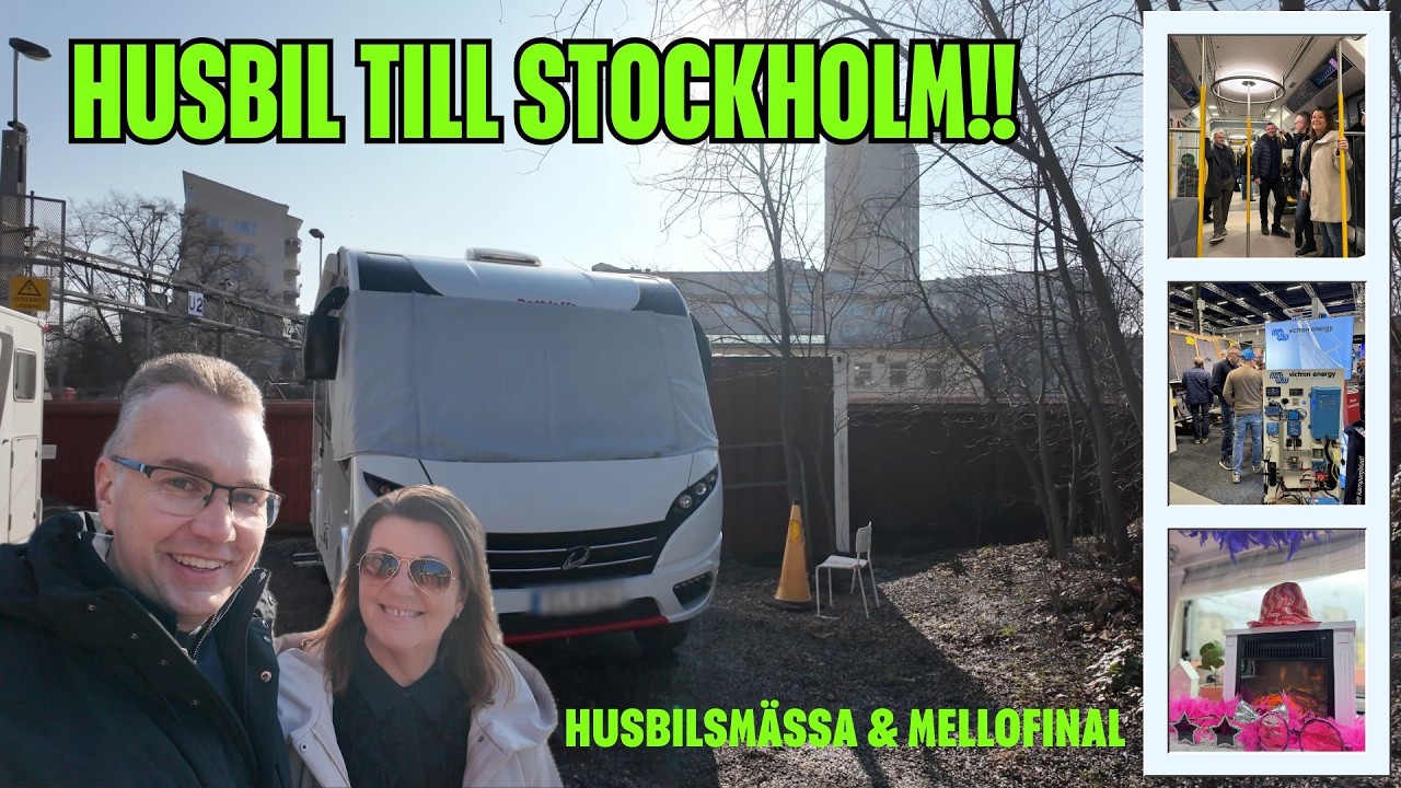 Husbilsmässa, Mello och fantastiska Stockholm med husbil | varahusbilsresor.se