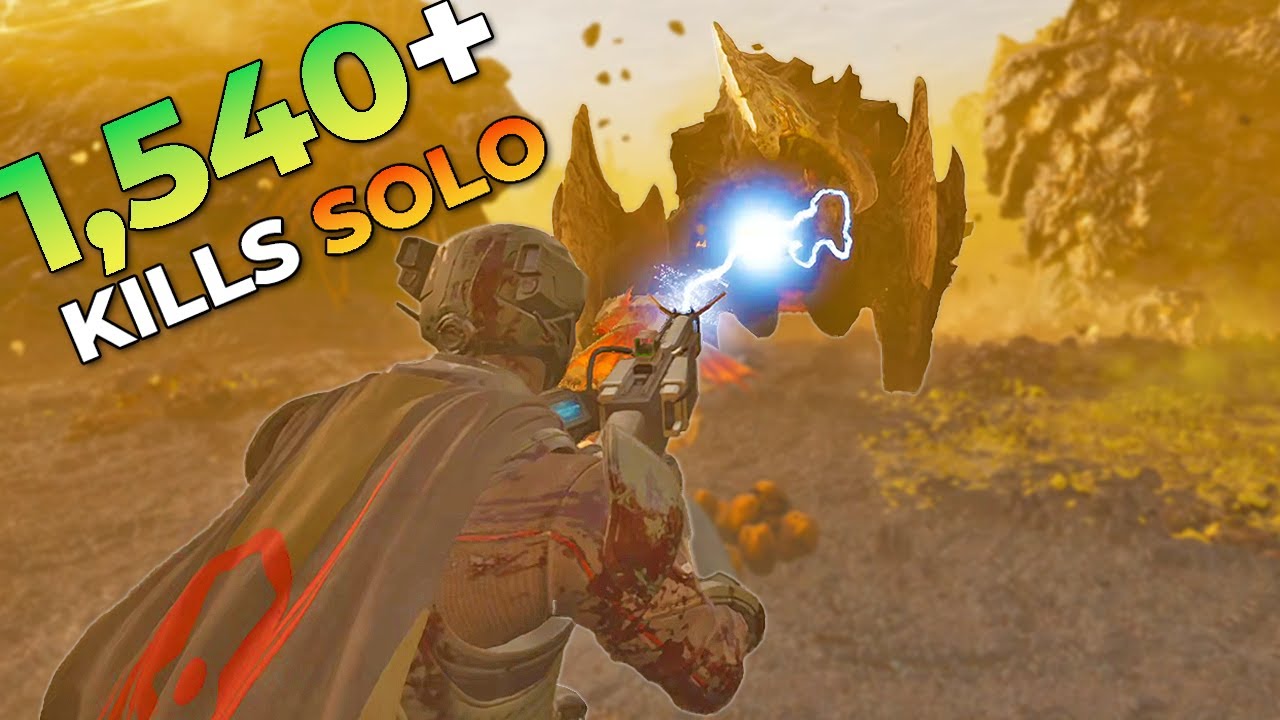 Helldivers 2 &ndash; &laquo;НОВЫЙ&raquo; дугомёт &mdash; это просто ЗВЕРЬ! (Соло, уровень сложности &laquo;Супер-адский дайв&raquo;)
