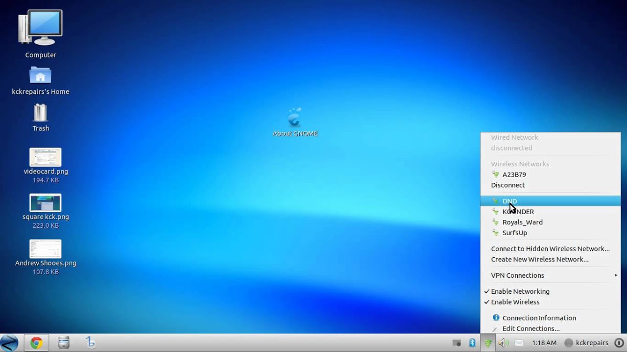 How to hook up Zorin OS Wireless Network