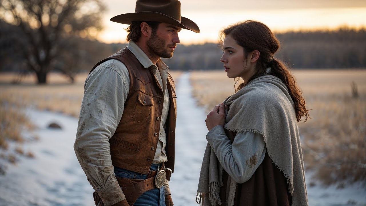 Snow Buried Her Trail And Name, The Cowboy Said, “Your Name’s Safe With Me, Now Move”
