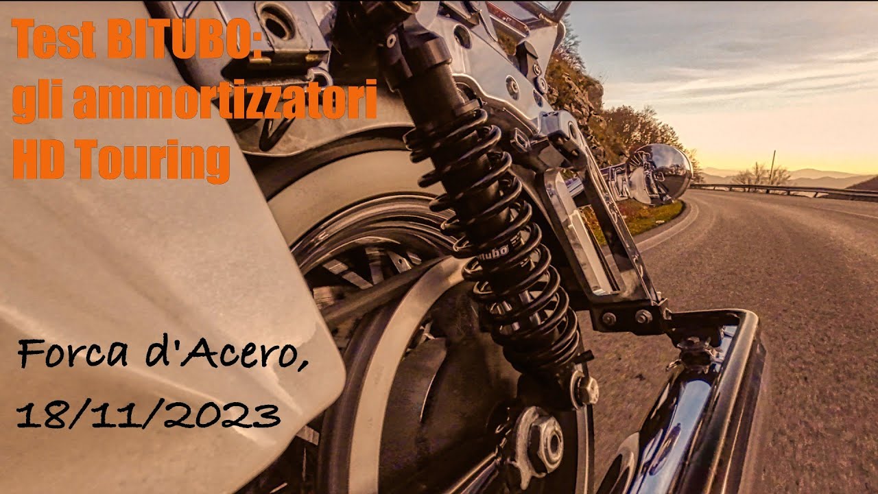 Test BITUBO: gli ammortizzatori per la tua Harley Davidson Touring  #bitubo  #harleydavidson