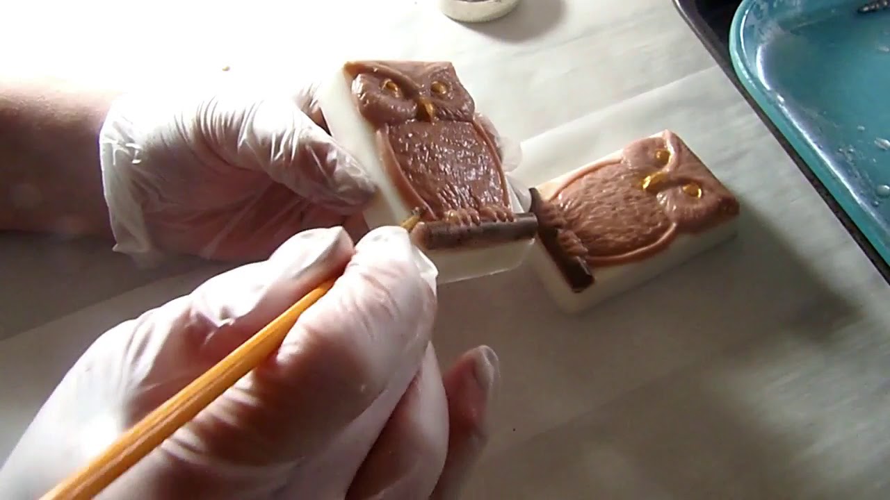 HOW TO PAINT MELT & POUR SOAPS