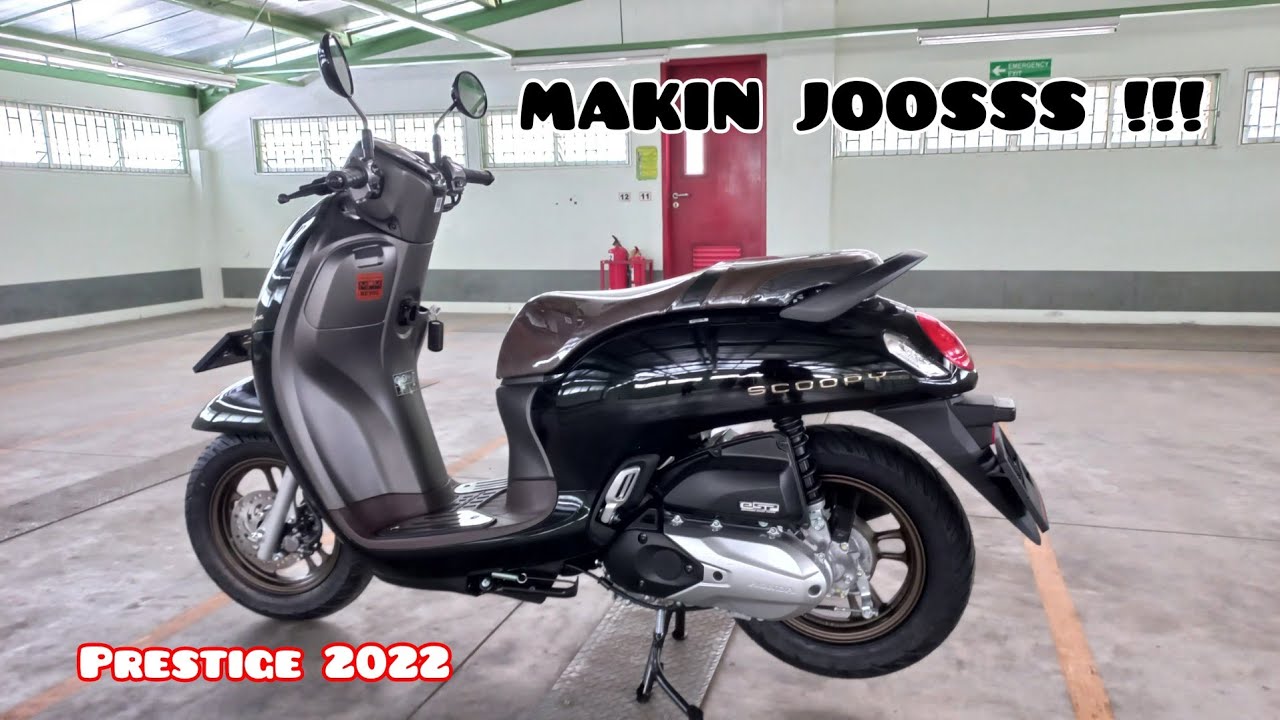 Review New Honda SCOOPY Prestige Hitam 2022