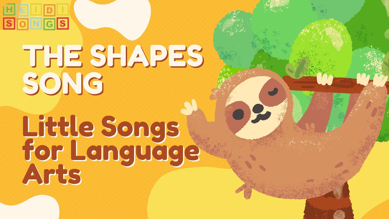 The Shapes Song | Sing & Spell Shapes | Learning Songs for Kids | Preschool & Kindergarten