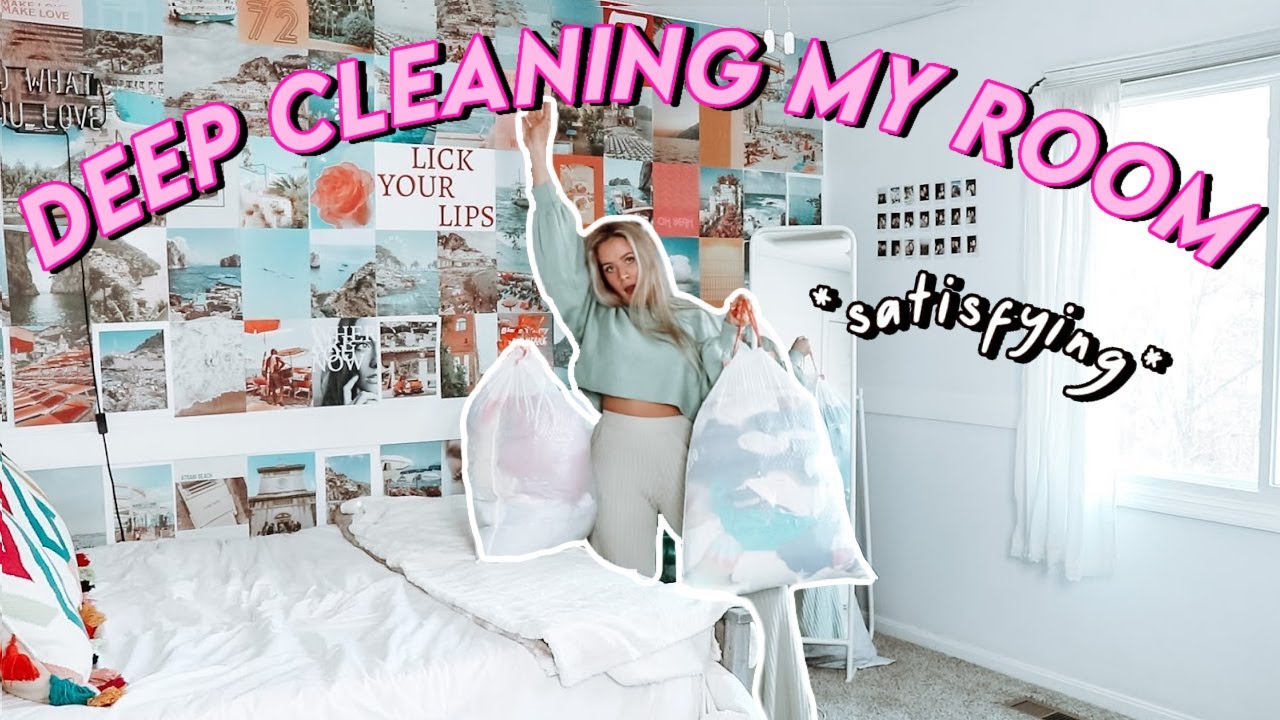 deep cleaning my room 2021 (organize + declutter)