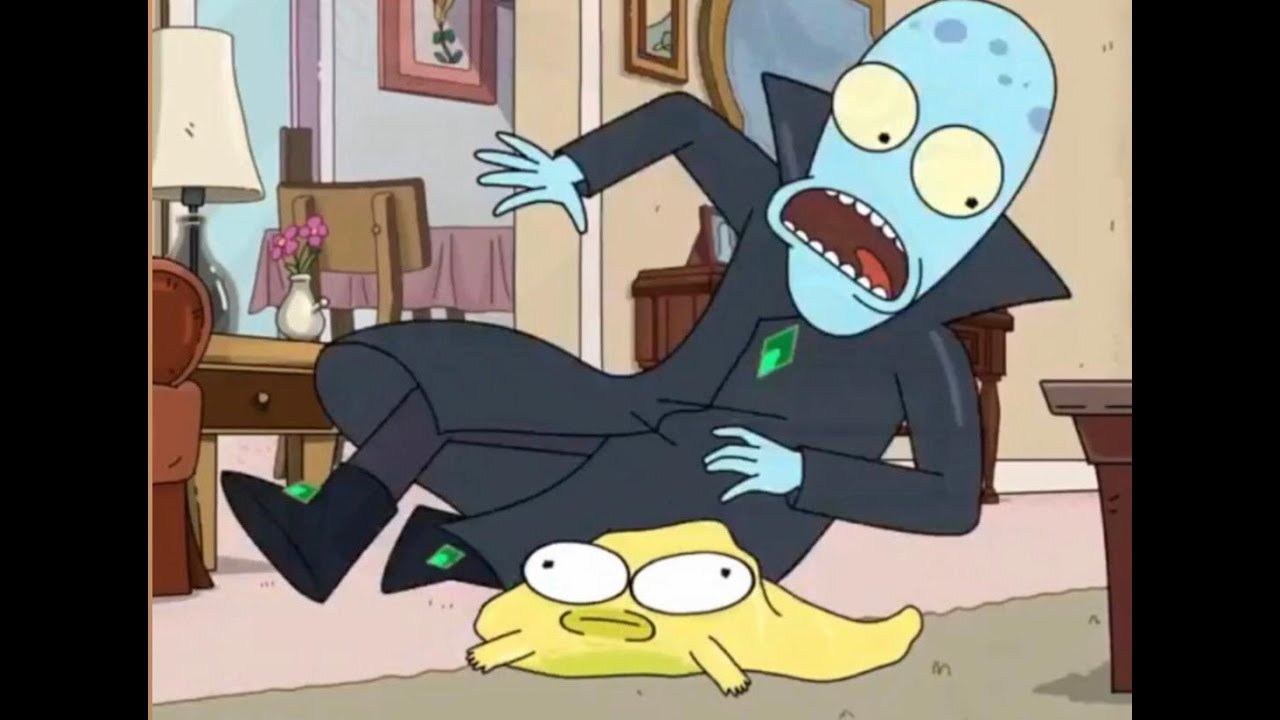 Solar Opposites, but it’s out of context.