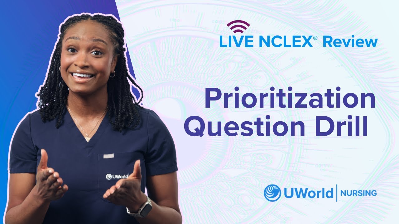 Live NCLEX® Prioritization Question Drill