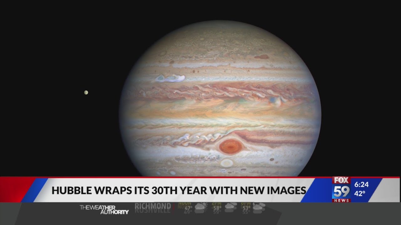 Hubble wraps its 30th year with new images