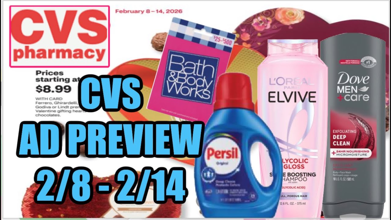 CVS AD PREVIEW (2/8 - 2/14)