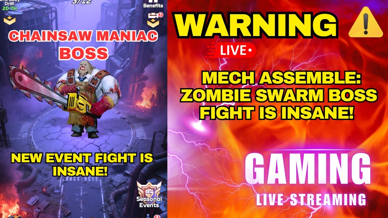 Mech Assemble: Zombie Swarm NEW EVENT Is Out of Control! ⚠️💀🔥