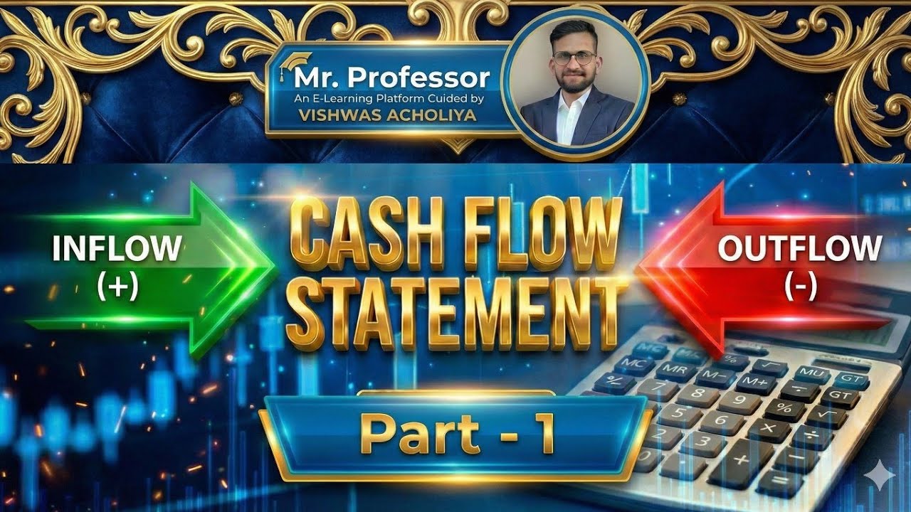 1. Class 12 Accountancy 💰 | Cash Flow Statement ) | CBSE & RBSE