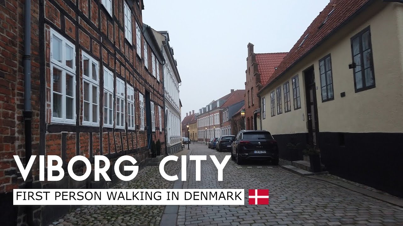 Viborg city walk - december 2020 (full walk)