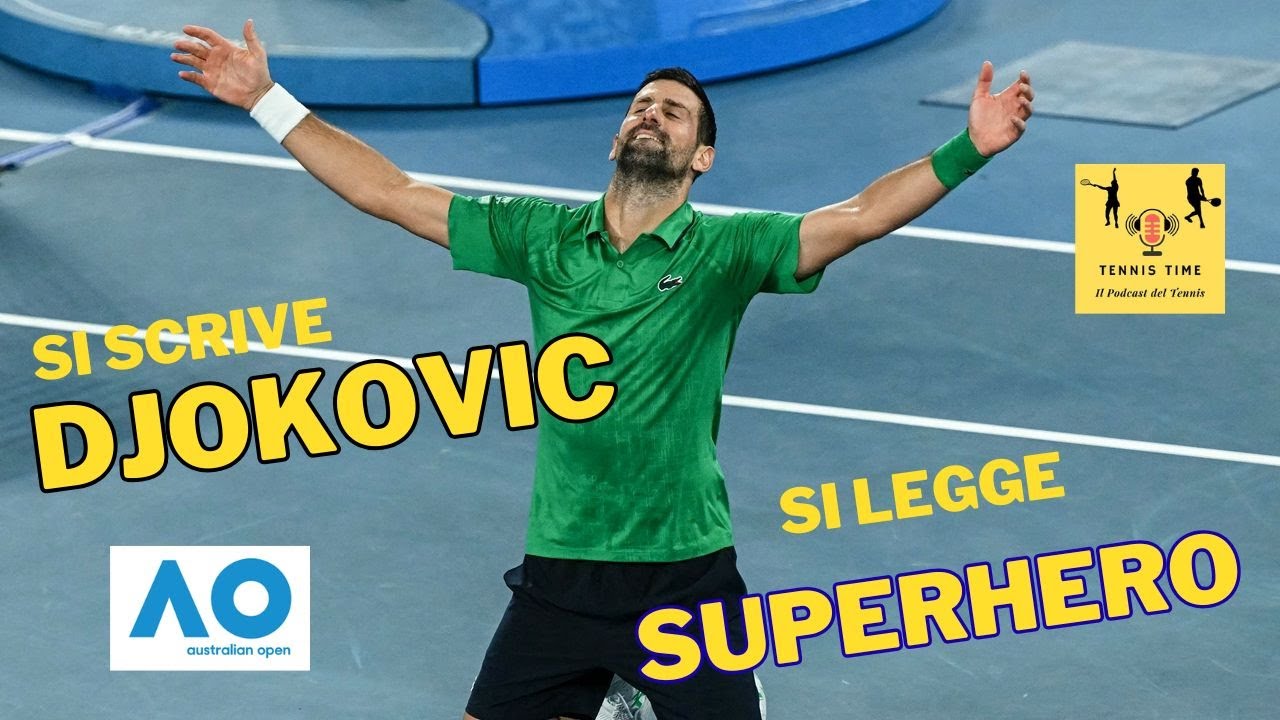 AUSTRALIAN OPEN - DJOKOVIC fa il MIRACOLO contro SINNER. ALCARAZ poteva essere trattato per crampi?