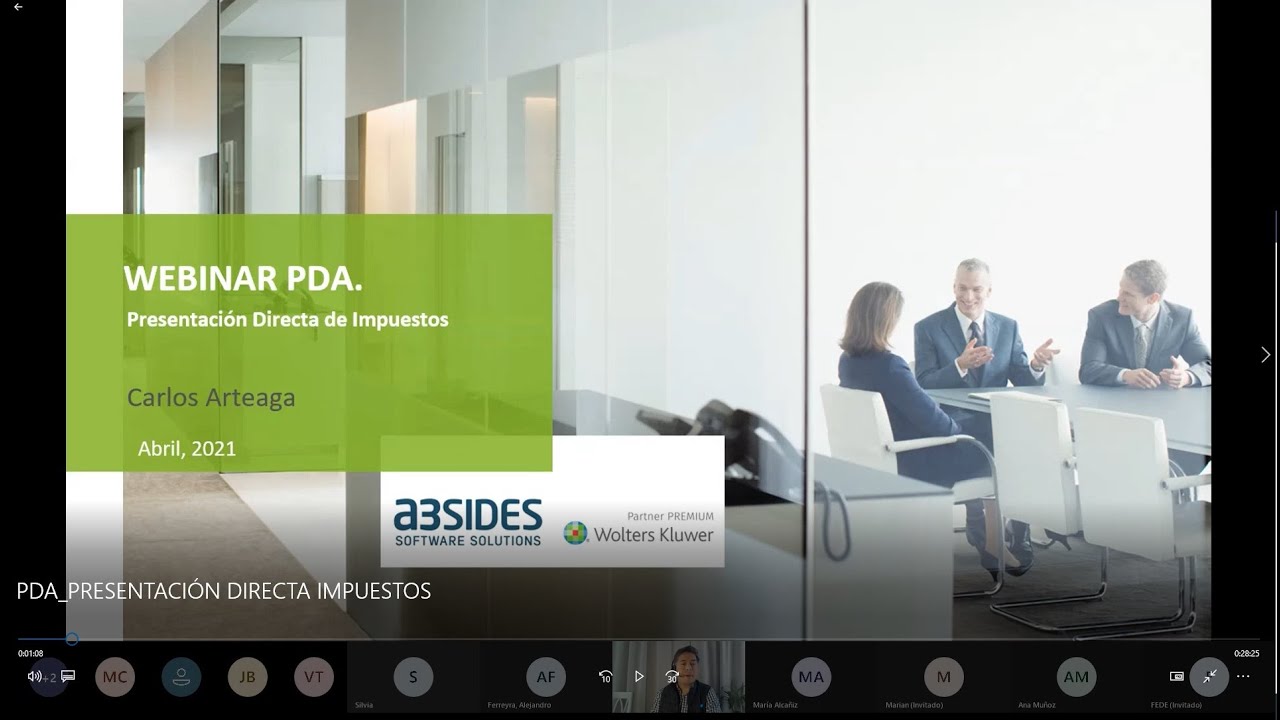 PDA PRESENTACIÓN DIRECTA IMPUESTOS