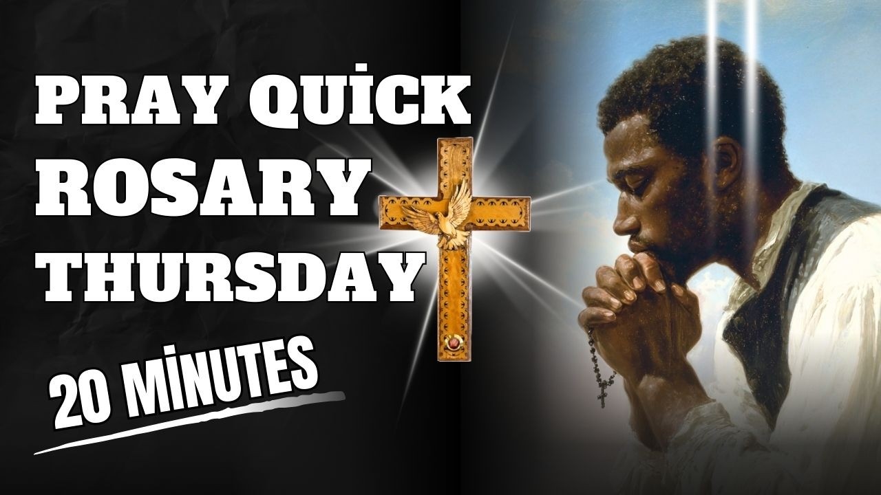 📿Thursday - QUICK ROSARY🕯️| Fast & Simple Rosary Prayer