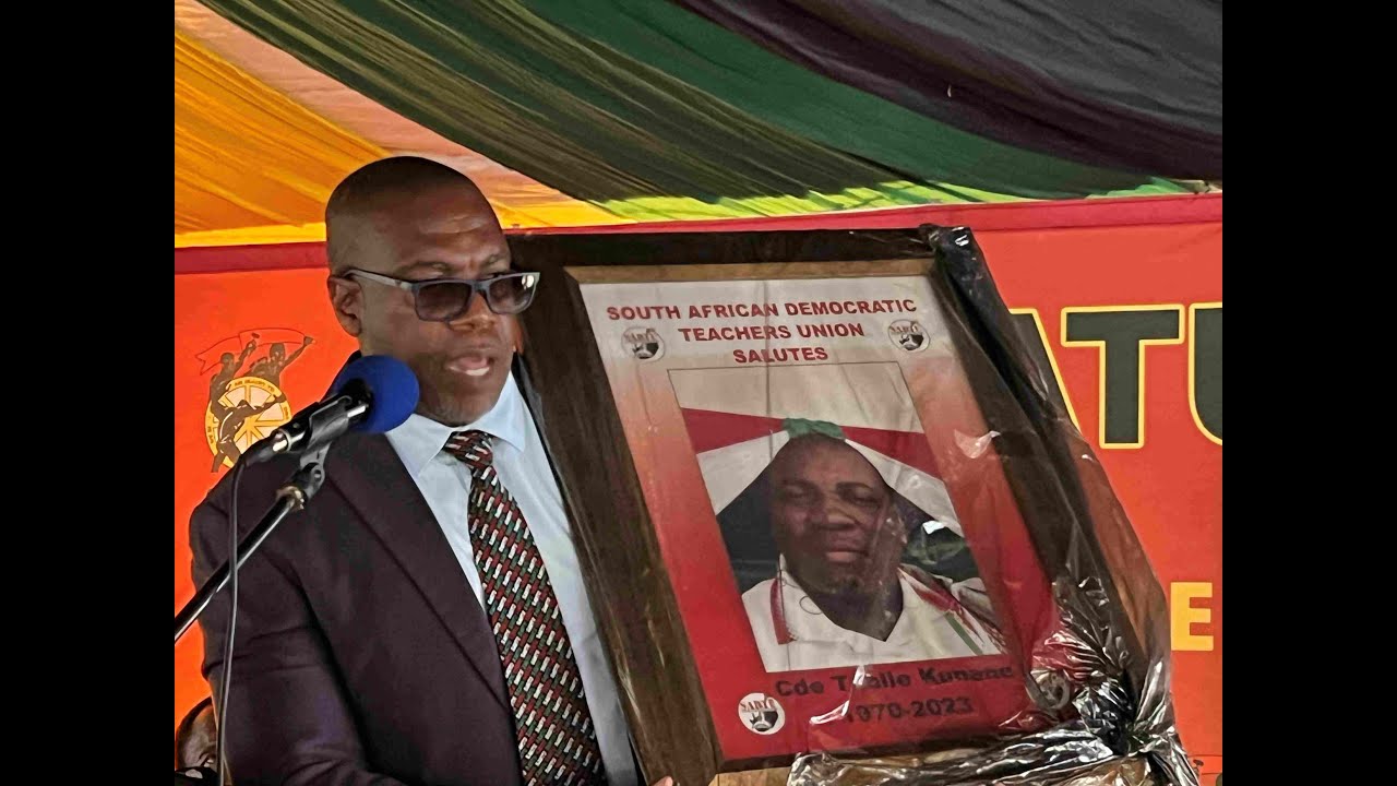 CDE MABUTHO CELE - SADTU DEPUTY PRESIDENT KEYNOTE SPEECH - 2023-FUNERAL SERVICE OF CDE TABILE KUNENE