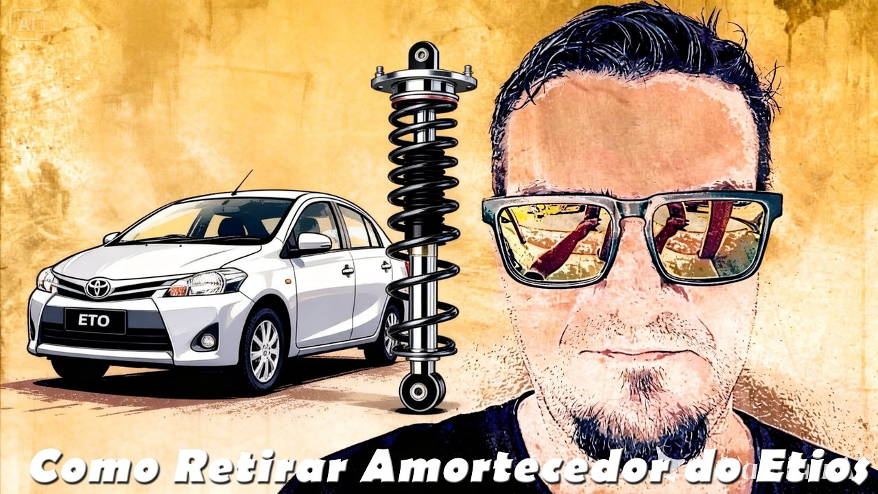 Como Tirar o Amortecedor etios Sedan 2013