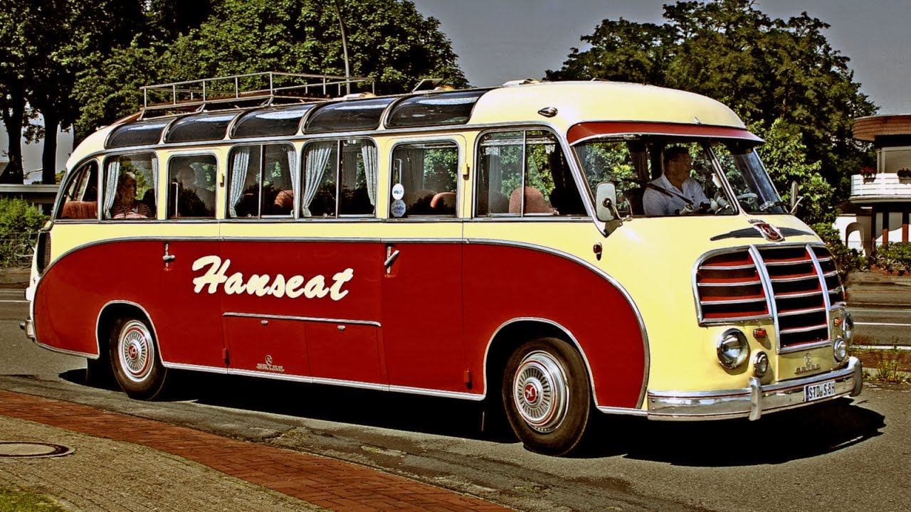 Vintage 0005 - Автобус изменивший историю - Setra S8 Ретро автобус.Bus.Interesting projects.
