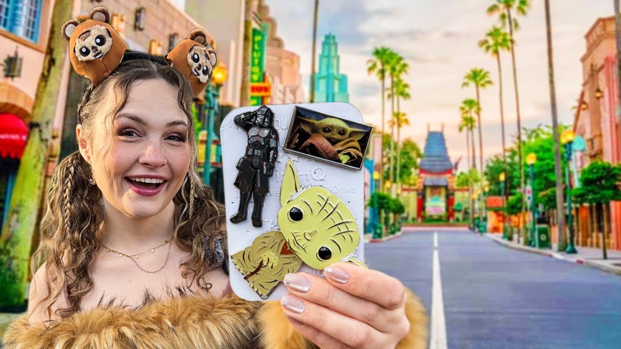Обмен значками Disney в Hollywood Studios по размеру | От маленьких до огромных значков