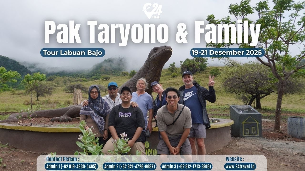 Private Tour Labuan Bajo Bersama Pak Taryono And Family 19-21 Desember 2025