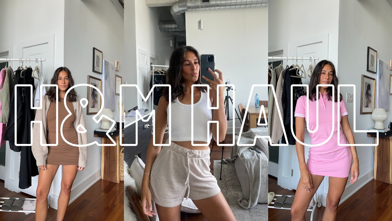 HUGE H&M HAUL! + giveaway