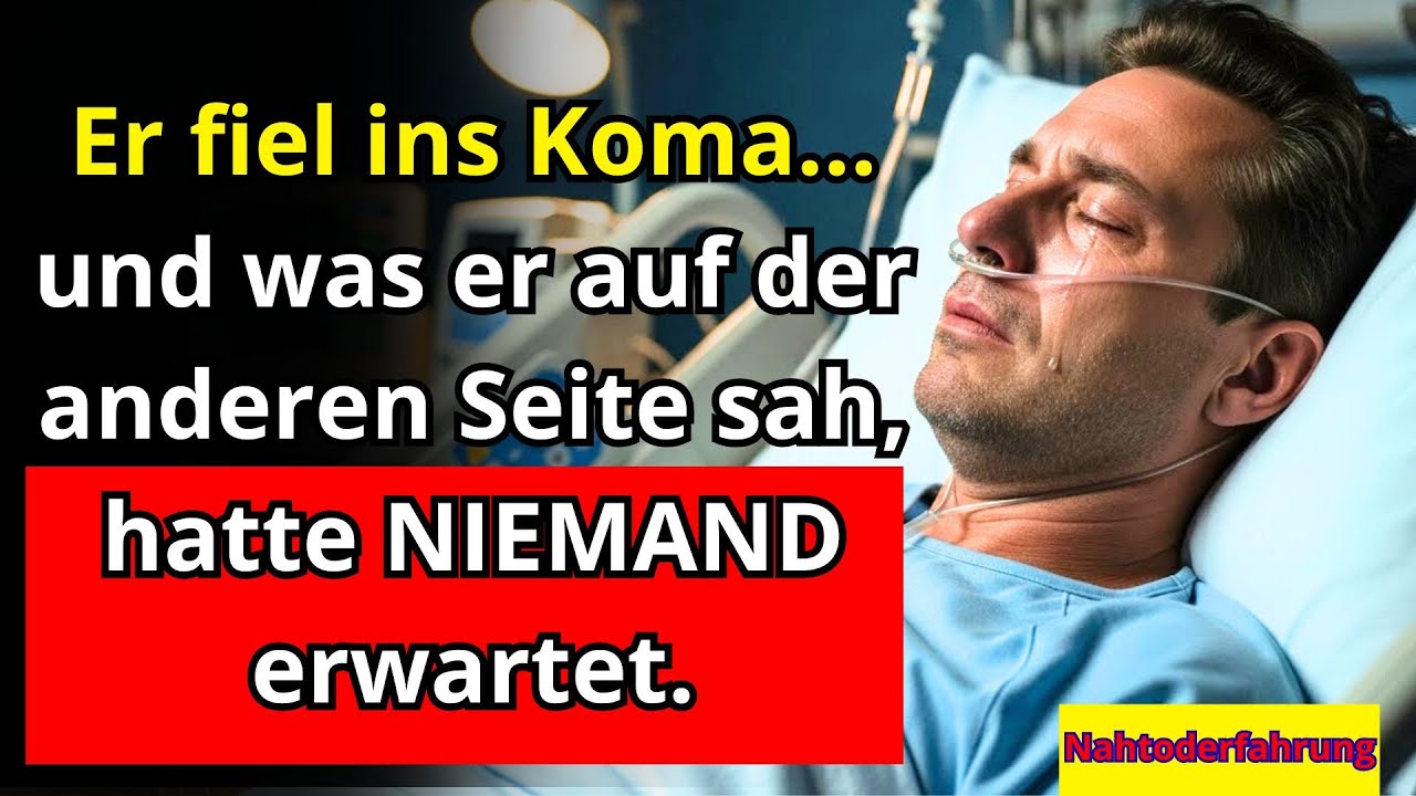 EINE WAHRE GESCHICHTE VON JEMANDEM, DER NACH EINEM KOMA AUS DEM TOD ZUR&Uuml;CKKEHRTE!