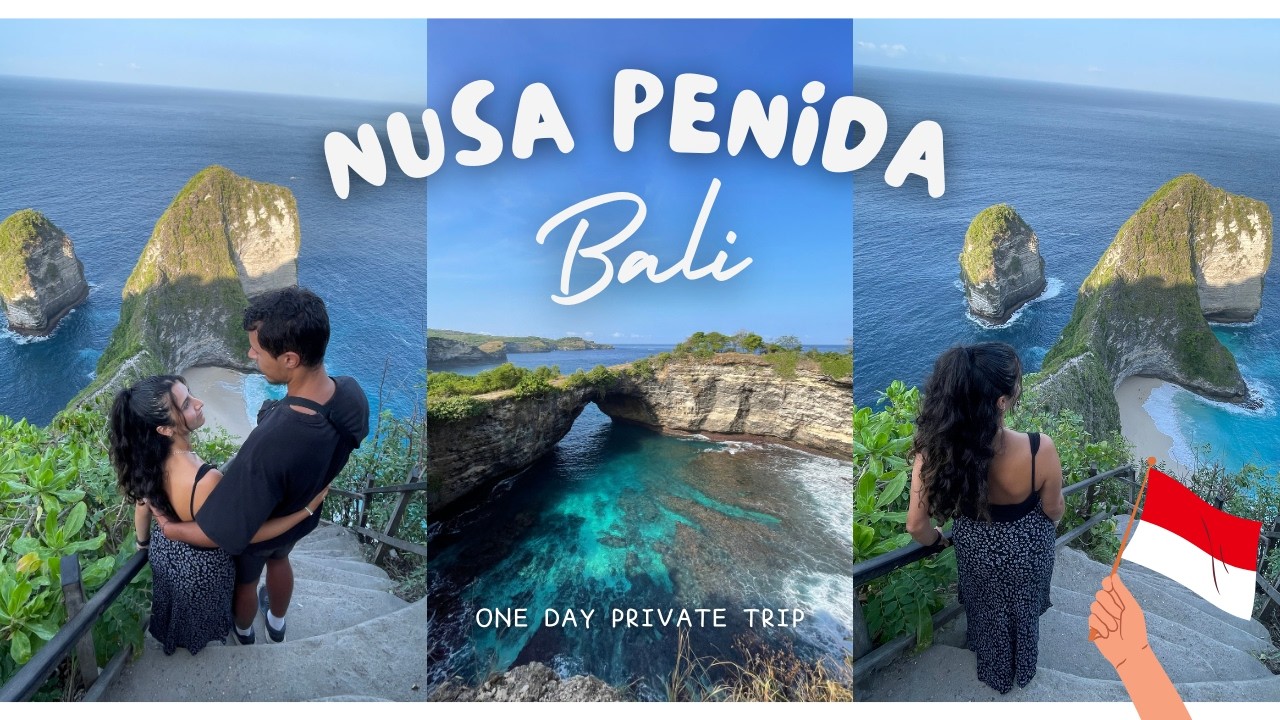 BALI : DEUX JOURS À NUSA PENIDA ! (EXCURSION PRIVÉE DE L'OUEST DE L'ÎLE) 🇮🇩