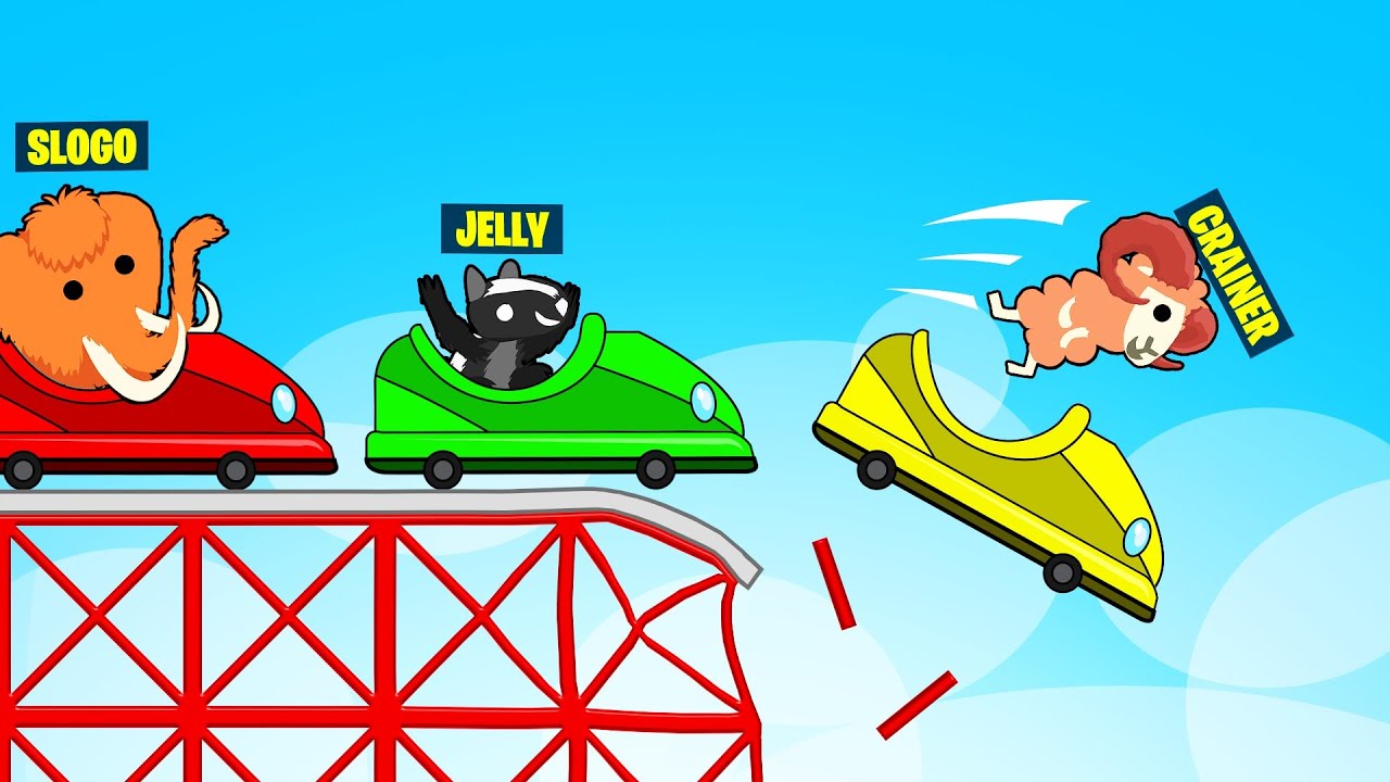 We Got TROLLED By A ROLLERCOASTER! (Ultimate Chicken Horse)