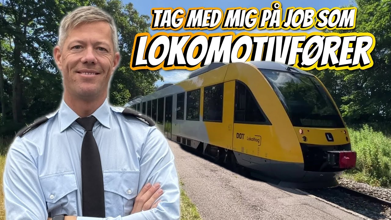 TAG MED MIG PÅ JOB SOM LOKOMOTIVFØRER !