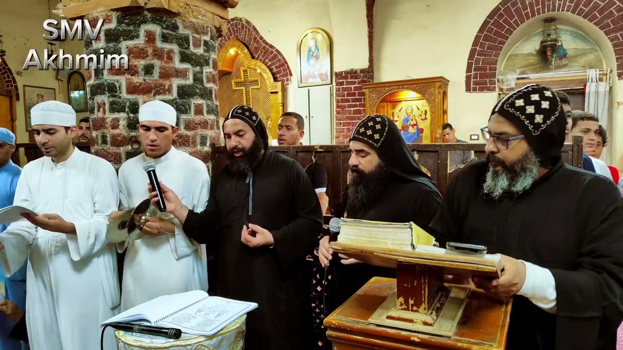 تمجيد للأنبا موسى الأسود من دير العذراء جبل اخميم الشرقى @nashat_elkhyat 