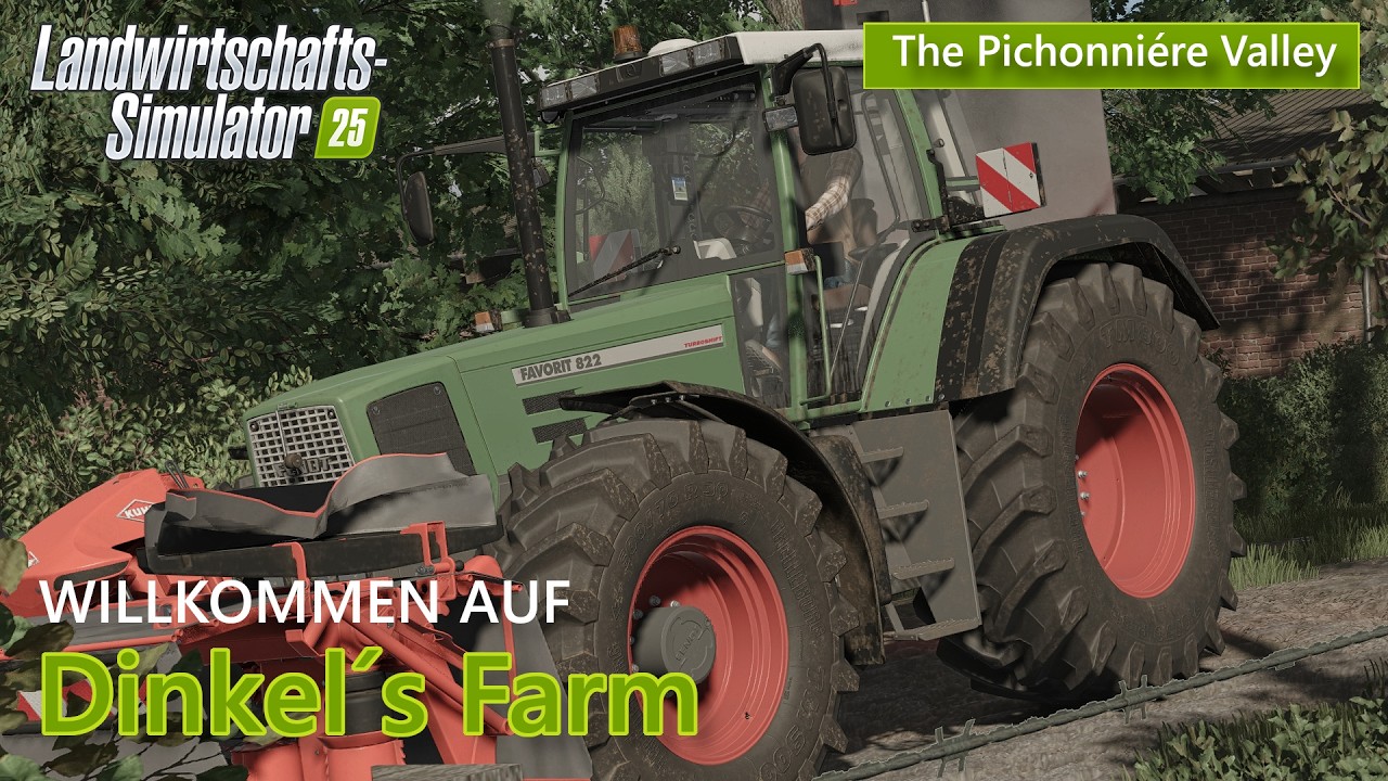 LS 25 Pichonniere Valley Let´s Play #004  REA Gameplay Heu für die Ziegen