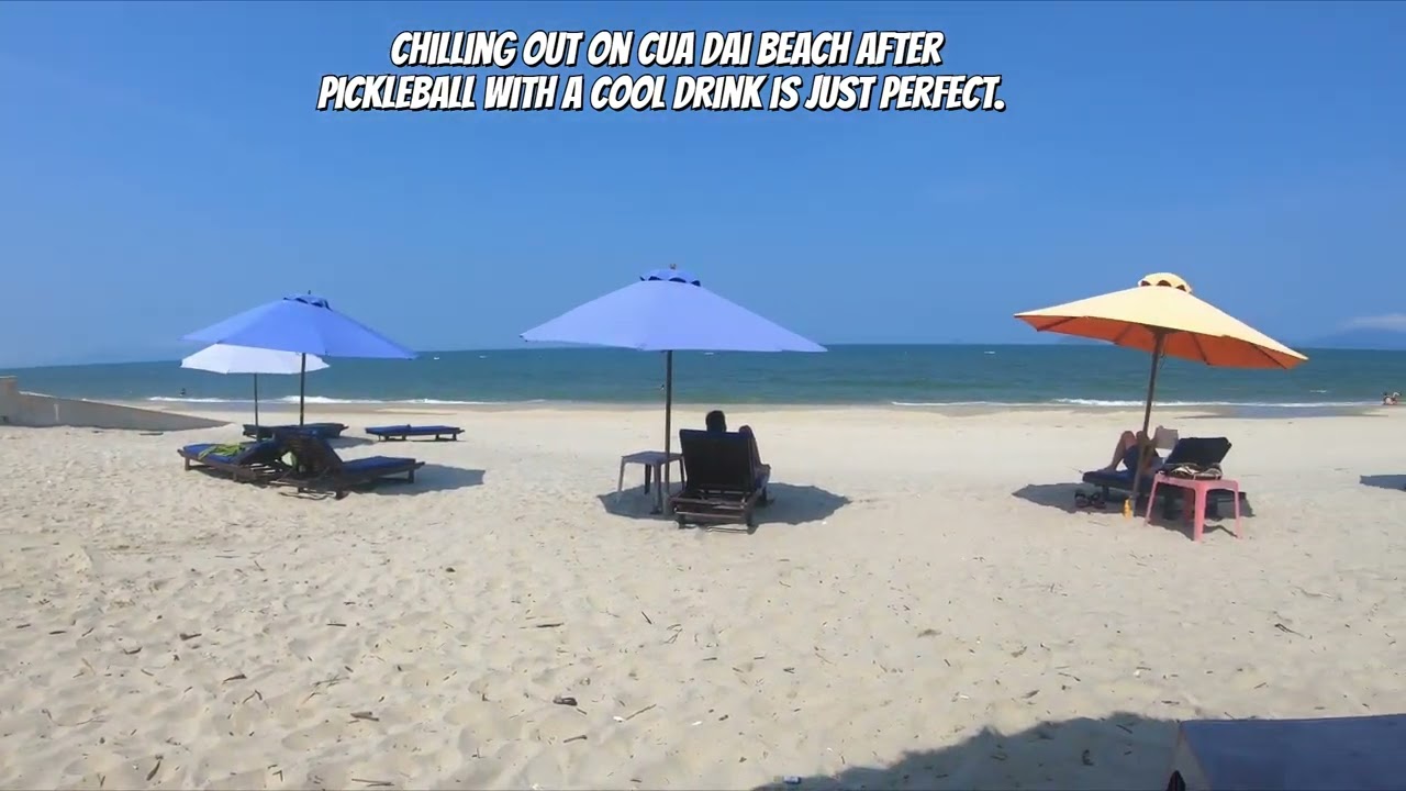 Hoi An Pickleball & Cua Dai beach bicyle ride day
