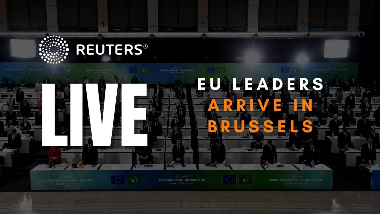 LIVE: EU leaders arrive in Brussels for a summit to discuss Ukraine