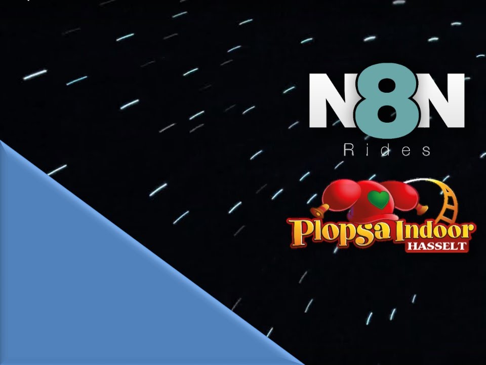 Plopsa Indoor Hasselt Wickie Coaster onride 2015