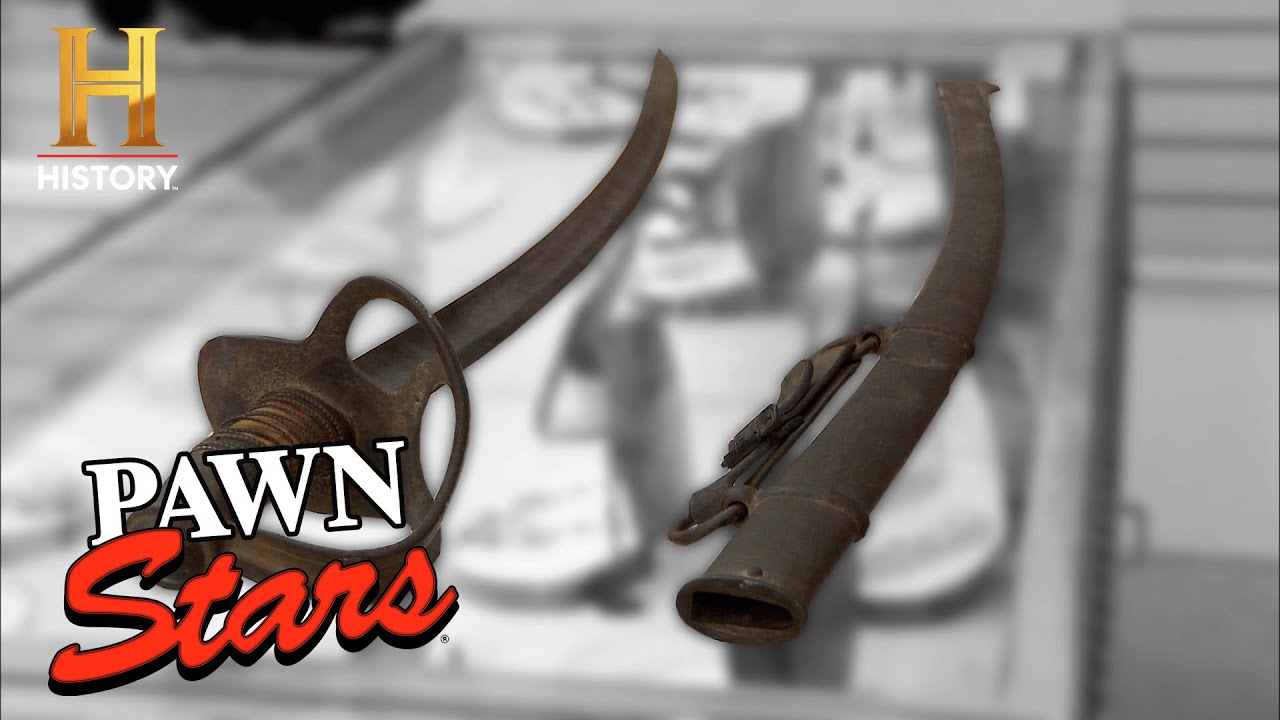 Tiffany & Co CAVALRY SWORD Worth a LOT of Money! (Season 9) | Pawn Stars