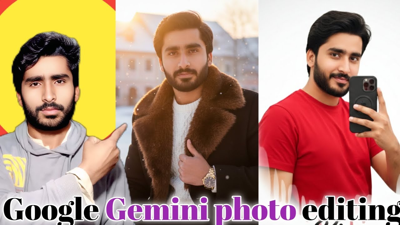 Google Gemini Photo Editing Tutorial | AI Photo Editing in Mobile | Normal Photo to Pro Look
