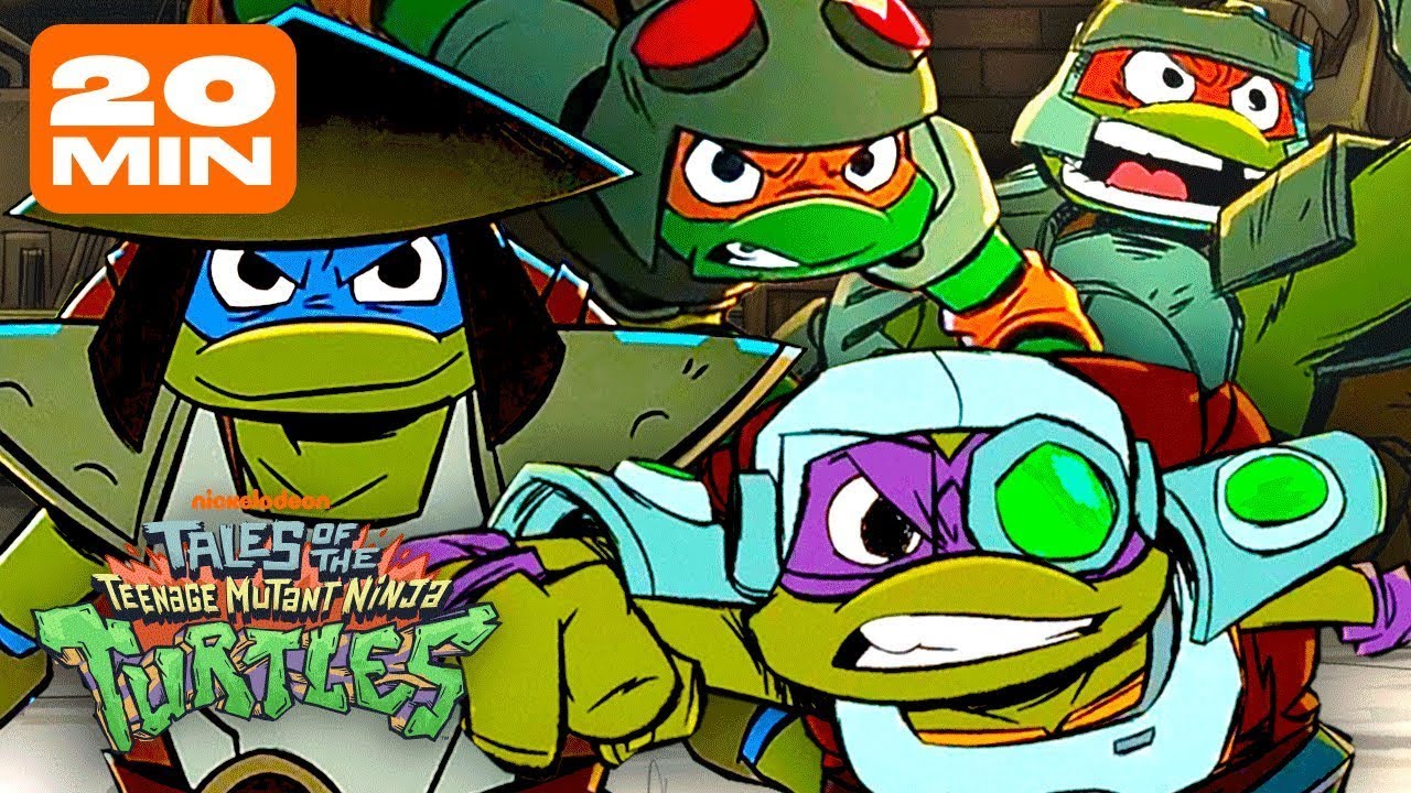 20 Minutes of the Best BATTLE Scenes from Tales of the Teenage Mutant Ninja Turtles! ⚔️ | TMNT