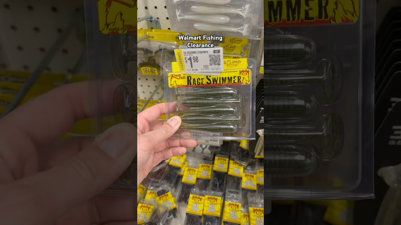 Walmart fishing clearance goes fast! found a couple things! 