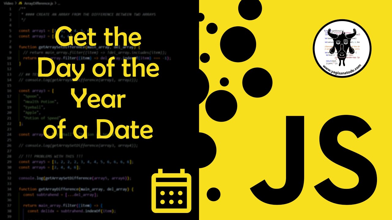 Get the Day of the Year of a Date in JavaScript