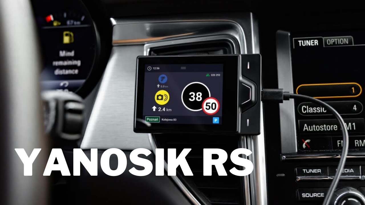 Yanosik RS- opis funkcji i jak używać nowe urządzenie dla kierowców